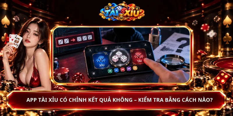 App Tài Xỉu Có Chỉnh Kết Quả Không – Kiểm Tra Bằng Cách Nào?