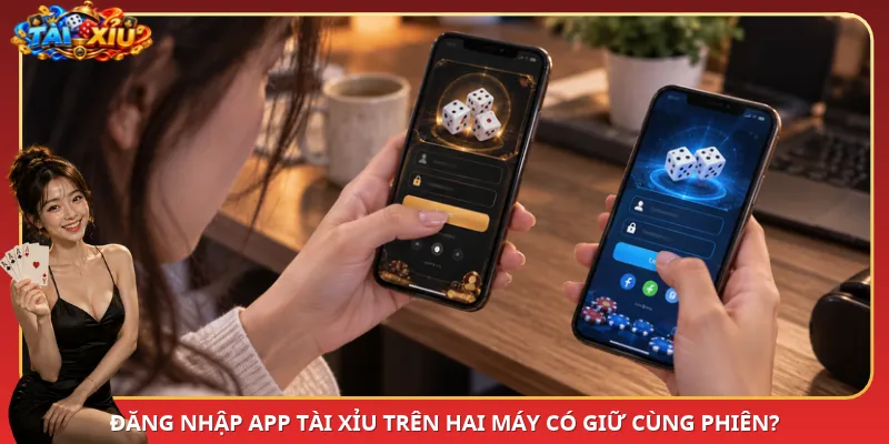 Đăng nhập App Tài Xỉu trên hai máy có giữ cùng phiên?