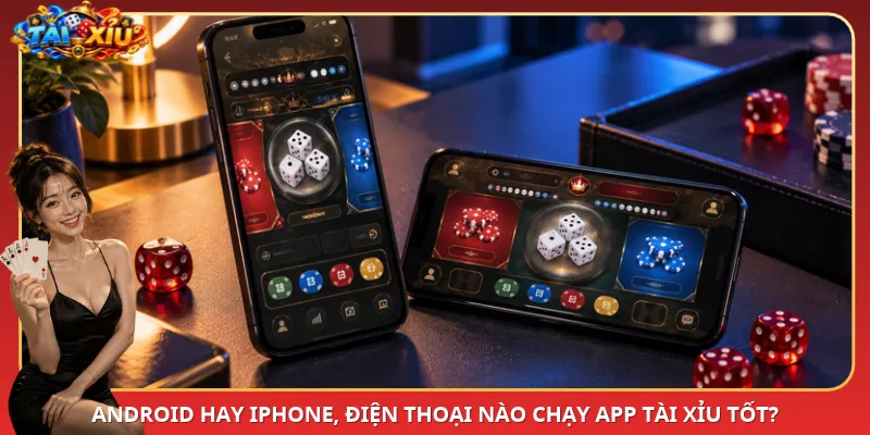 Android hay iPhone, điện thoại nào chạy App Tài Xỉu tốt?