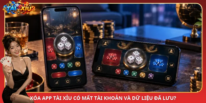 Xóa app Tài Xỉu có mất tài khoản và dữ liệu đã lưu?