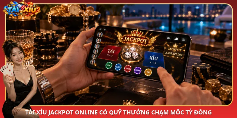 Tài Xỉu Jackpot online có quỹ thưởng chạm mốc tỷ đồng